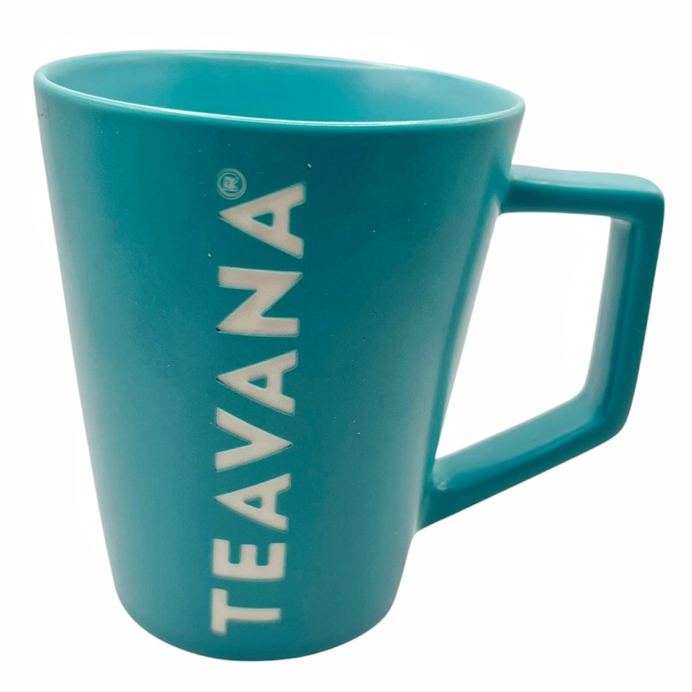 🆕 Starbucks Teavana Etched Turquoise Mug